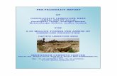 PRE-FEASIBILITY REPORT OF GANDLAPALLY …environmentclearance.nic.in/writereaddata/Online/TOR/13_Apr_2018... · PRE-FEASIBILITY REPORT OF GANDLAPALLY LIMESTONE MINE (AREA: 429.07