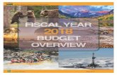 FY 2018 Budget Justification USDA Forest Service · FY 2018 Budget Justification USDA Forest Service Overview 2 However, as a practical matter, these funds are not a reserve, but