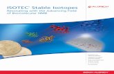 ISOTEC Stable Isotopes - Sigma-Aldrich · solid-state NMR methods used to measure specific distances between strategically placed pairs of nuclei in unoriented samples of ... ISOTEC