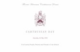 CARTHU SIAN DAY - charterhouse.org.uk · 2.00 pm DECLAMATION COMPETITION RECITALS Founder’s Court Recitals by this year’s competition winners. ... Singles finals for senior boys,