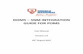 DOMS SNM INTEGRATION GUIDE FOR POMS - … · DOMS- SNM Integration Guide for Planned Outage Management System (POMS) 1. Controller click on GenSet in PSI 2. Job sheet push to POMS