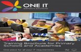 Training Brochure for Primary Schools and Academies · Training Brochure for Primary Schools and Academies. 02 ... 27 SIMS Support ... • developing the use of RTF