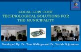 LOCAL LOW COST TECHNOLOGICAL SOLUTIONS FOR THE MUNICIPALITY 3/7. Local low cost... · LOCAL LOW COST TECHNOLOGICAL SOLUTIONS FOR THE MUNICIPALITY ... Fibre optics connecting 100 132/275