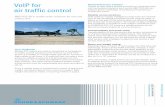 VoIP for Rohde & Schwarz solution air traffic control · air traffic control R&S®VCS-4G in mobile tower solutions for civil and military ATC Secure Communications Application Card