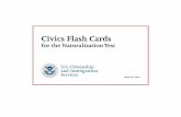 Civics Flash Cards - Homepage | USCIS of... · These Civics Flash Cards will help immigrants learn about U.S. history . and government while preparing for the naturalization test.