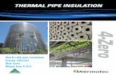4-Zero Hot & cold pipe insulation - Thermotecthermotec.com.au/wp-content/uploads/2014/03/126624-THERMOTEC-A… · australia pty ltd. THERMAL PIPE INSULATION 4-Zero Hot & cold pipe