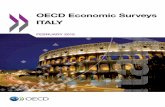 OECD Economic Surveys ITALY OECD Economic … · February 2015 OECD Economic Surveys ITALY SPECIAL FEATURES: LABOUR MARKET REFORM; MORE AND BETTER QUALITY JOBS Most recent editions