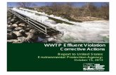 WWTP Effluent Violation Corrective Actions - saws.org€¦ · 2.0 Leon Creek Waste Water Treatment Plant ... WWTP Effluent Violation Corrective Actions 3 of 19 ... Repeated power