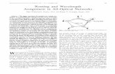 Routing and Wavelength Assignment in All-Optical …eprints.iisc.ernet.in/249/01/p489-ramaswami-ieee.pdf · RAMASWAMI AND SIVARAJAN: RWA IN ALL-OFTICAL NETWORKS (his by comparing