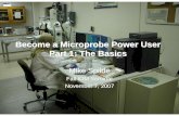 Become a Microprobe Power User Part 1: The Basicsmeteorite.unm.edu/site_media/pdf/Microprobe Poweruser Part 1.pdf · Become a Microprobe Power User Part 1: The Basics ... • IMAGEJ