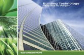 Brochure: Building Technology-Integrated by Design · Crestron delivers complete building management for maximum energy and operational efficiency. Only Crestron can monitor, manage,