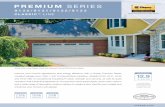 PREMIUM SERIES - Clopay Garage Doorscdn.clopay.com/public/documents/rsdr-9130ss-08.pdf · PREMIUM SERIES 9130/9131/9132/9133 Improve your home’s appearance and energy efficiency