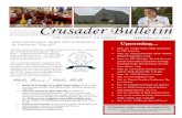 Crusader Bulletin - Uber-Werks - Vehicle .Crusader Bulletin ... John Garvey, President of The