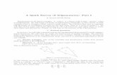 A Quick Survey of Trigonometry: Part I - Live Toadlivetoad.org/.../c9b2/Notes/survey_of_trigonometry_part_I.pdf · A Quick Survey of Trigonometry: Part I ... and bit of trivia. α,