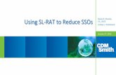 Using&SL)RAT&to&Reduce&SSOs P.E.,BCEE& … · Upstream&MH& Downstream&MH& ScorePriortoCleaning Score&Aer&Cleaning& 11108 11110 0 0 5120 5118 0 3 11154 11161 0 4 ... Grease&buildup&–Score&