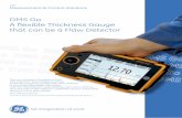 DMS G0 A Flexible Thickness Gauge that can be a … Go.pdf · DMS Go – The Way Forward in Thickness Measurement Instrumentation The DMS Go from GE’s Inspection Technologies business