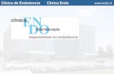 Clinica de Endodoncia Clinica Endo  · p.19 y 20 con caries recidivante, endodoncia y lesiones apicales mesiales y distal. A los 10 meses de retratamiento reparan ambas piezas.