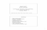 EECS 427 VLSI Design - University of Michiganweb.eecs.umich.edu/~mazum/EECS 427 Lecture.pdf · EECS 427 VLSI Design Lecture 11: ... • NORA/Zipper logic • Multiple-output domino