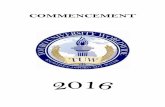 COMMENCEMENT - Touro University Worldwide · Welcome to the ranks of Touro University Worldwide alumni who have ... Closing Remarks Dr. Yoram Neumann Academic Recessional "Coronation