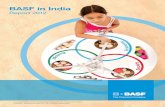 BASF in India - BASF USA - Home · 2018-08-08 · 1 BASF in India Report 2012 About the Report “BASF in India – Report” is published annually as a concise document about the