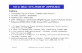Outline · 29.01.03 lcnf02k02aw.ppt - functional pi systems - k02 1 Outline ... Light-emitting diodes based on conjugated polymers: J. H. Burroughes, D. D.