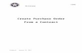 Create Purchase Order From a Contract - Oklahoma · Web viewA CORE training manual on the creation of a purchase order from a contract. Author OSF Keywords Oklahoma, State of Oklahoma,