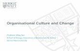 Organisational Culture and Change - Trent .Organisational Culture and Change ... â€¢The pattern of