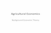 Background Economic Theory - web.uvic.cakooten/Agriculture/BackgroundTheory.pdf · Background Economic Theory . How do we measure wellbeing ... (PS) or Quasi-rent (QR) = Total ...