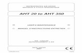 AHT 20 to AHT 350 -  · AHT 20 to AHT 350 USER’S MAINTENANCE ... 4.1 Technical Specifications AHT 20-150 -1 (115/1/60) ... 5.14 DMC14 Electronic instrument (Air Dryer Controller)