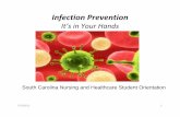 Statewide Student Orientation-Infection Control.ppt … · Droplet and Airborne Diseases Identify Respiratory Diseases Early • Screen all patients who enter for cough ... prevention