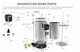 To find out what Grainfather spare part your customer ... · replacement parts 1. ... Check valve (for discharge pipe) Item #: 10383 18. Ball valve (for discharge pipe) ... Recirculation