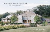 TABLE OF CONTENTS - pippinhillfarm.com · 4 Entertaining at Pippin Hill A PRISTINE SETTING FOR PRIVATE EVENTS Tucked into the gentle folds of the Blue Ridge foothills, Pippin Hill