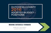 Budget Office : 2016 Adopted Budget : Positions · 2016 Adopted Budget - Positions . County Executive . ... GR FTE Amount Approved Modified FTE ... LEGAL SECY 11 2.00 79,582 2.00