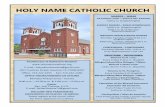 HOLY NAME CATHOLIC CHURCHholynamecatholic.org/295450 October 23.pdf · Novena a Santa Lucia: Cada viernes 7:30 p.m. ... Por favor registrarse en la oficina. ... Cecilia Ramirez Kristen