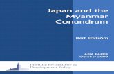 Japan and the Myanmar Conundrum - Institute for …isdp.eu/.../2009_edstrom_japan-and-the-myanmar-conundrum.pdf · 2016-05-11 · Japan and the Myanmar Conundrum is an Asia Paper