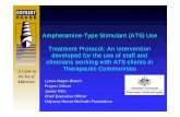 Amphetamine-Type Stimulant (ATS) Use Treatment … · Treatment Protocol: An intervention developed for the use of staff and clinicians working with ATS clients in Therapeutic Communities