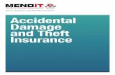 MendIT - Insurance Terms and Conditions Accidental Damage Insurance... · A “material fact” is information that would inﬂuence our decision as to whether to insure you and if