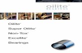 oilite Beemer Precision, Inc. 230 New York Drive, Fort ... · 1  GENERAL CHARACTERISTICS and TYPICAL BEARING USES Oilite bearing products are made by the P/M process, …