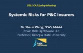 Systemic Risks for P&C Insurers - Confex · and-boom. in the casualty insurance sector ... and economic crisis) ... • The 2008-2009 Financial Crisis brought heavy