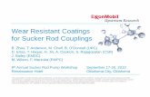 Wear Resistant Coatings for Sucker Rod Couplings - …€¦ · Wear Resistant Coatings for Sucker Rod Couplings ... PVD, PACVD . 5 DLC Variations Not all DLCs are created equal Diamond