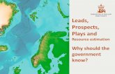 Leads, Prospects, Plays and - CCOP 1.pdf · Leads, Prospects, Plays and Resource estimation Why should the government know?