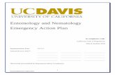 Entomology and Nematology Emergency Action Planentomology.ucdavis.edu/files/276273.pdf · 1 Reviewed/Revised August 2017 Entomology and Nematology Emergency Action Plan In compliance