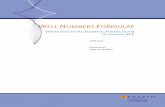 DERIVATION OF THE ALGEBRAIC FORMULAE … E R A F I M info@serafimltd.com P. +44 (0)2890 421106 WELL NUMBERS FORMULAE DERIVATION OF THE ALGEBRAIC FORMULAE FOR OPTIMISING NPV ... Well