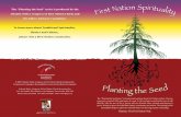 First Nation Spirituality First Nation Spiritualitynovascotia.ca/abor/docs/other-resources/First-Nation-Spirituality.pdf · It is designed in two parts representing the female ...