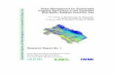 Water Management for Sustainable n a r I n i s a d H.R ... · management for sustainable irrigated agriculture in the Zayandeh Rud Basin ... The primary source of water in the basin