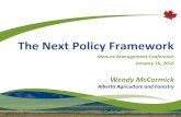 The Next Policy Framework - agric.gov.ab.cadepartment/deptdocs.nsf/ba3468a2a8681f... · The Next Policy Framework Manure Management Conference ... ... VALUE-ADDED AGRICULTURE & AGRI-FOOD