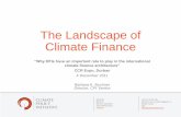 The Landscape of Climate Finance - Make change … · The Landscape of Climate Finance ... covering financial support for mitigation ... greater than public finance – capital investment