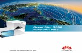 OceanStor 9000 Scale-out NAS - hammer-huawei.com · Fully symmetrical distributed architecture featuring impressive parallel read-write capabilities High-performance read/write access: