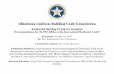Oklahoma Uniform Building Code Commission   Oklahoma Uniform Building Code Commission ... The submitter