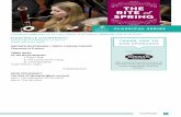 NASHVILLE SYMPHONY - … · First Nashville Symphony performance: These ... orchestral transcription of music by ... bass. Brahms was later ...